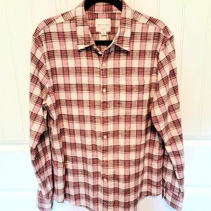 American Eagle Mens Size Medium Classic Fit Long Sleeve Button Down Shirt EUC